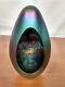 1995 Robert Eickholt FOUNTAIN Seed Life Iridescent Art Glass 7 EGG PAPERWEIGHT