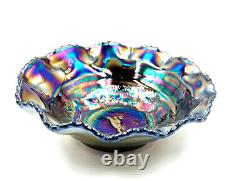Carnival Glass Small Bowl 4696- Amethyst Kangaroo Design Made in Australia 1924