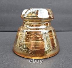 Corning PYREX Carnival Glass Insulator Iridescent CD 233 61
