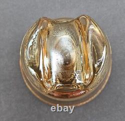 Corning PYREX Carnival Glass Insulator Iridescent CD 233 61