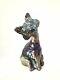 Fenton Amethyst Carnival Glass Iridescent Alley Cat Figurine