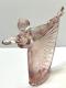 Fenton Ballerina Figurine Lady Natalie Pink Carnival Glass Dancer Iridescent