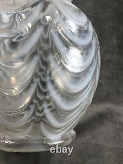 Fenton French Opalescent Drapery Pitcher