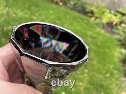 Lwg Leinauer Glaswaren German Iridescent Carnival Glass