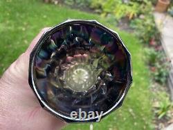 Lwg Leinauer Glaswaren German Iridescent Carnival Glass