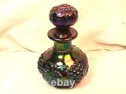 PERFUME Grape & Cable RIGHT ONE Amethyst Carnival Glass By DUGAN DIAMOND