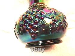 PERFUME Grape & Cable RIGHT ONE Amethyst Carnival Glass By DUGAN DIAMOND