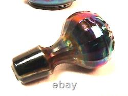 PERFUME Grape & Cable RIGHT ONE Amethyst Carnival Glass By DUGAN DIAMOND