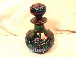 PERFUME Grape & Cable RIGHT ONE Amethyst Carnival Glass By DUGAN DIAMOND