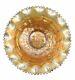 Stunning Carnival Glass Marigold Master Bowl With Kangaroo Motif