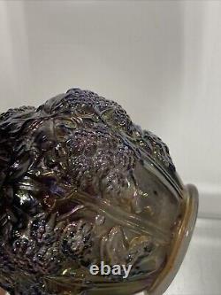 VTG. Carnival Glass Imperial Loganberry Vase. 10