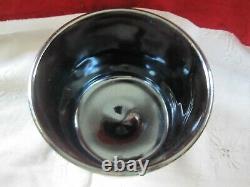 Vintage Fenton Chessie Cat Carnival Glass Covered Candy Dish Jar