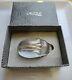 Vintage LALIQUE Scarab Beetle Silver Iridescent Glass Paperweight