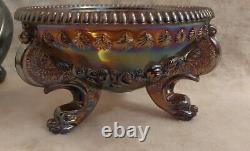 Westmoreland Iridescent Carnival Glass Candy Dish